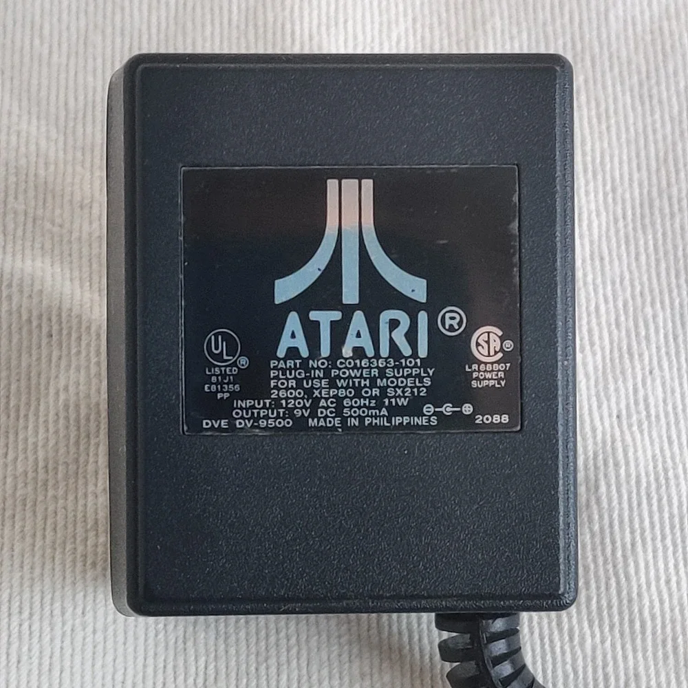 Atari 2600 Original OEM Power Supply - CO16353 -‎ Vintage